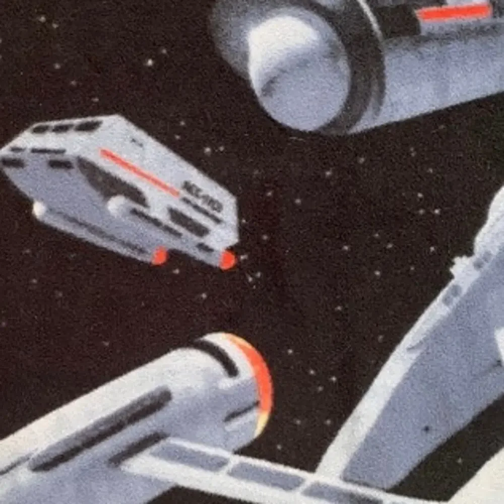 Vintage Star Trek Throw Blanket Star Trek #35 Gold Key Magazine Cover 1975